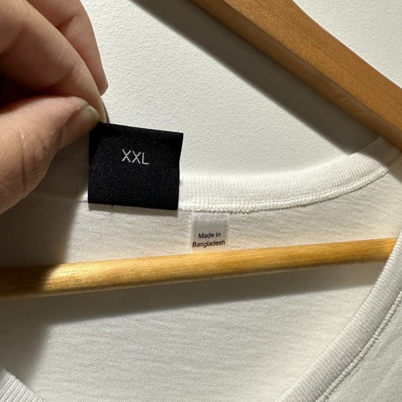 Men's BOSS White Short Sleeve T-Shirt - Size XXL - Picture 5 of 9